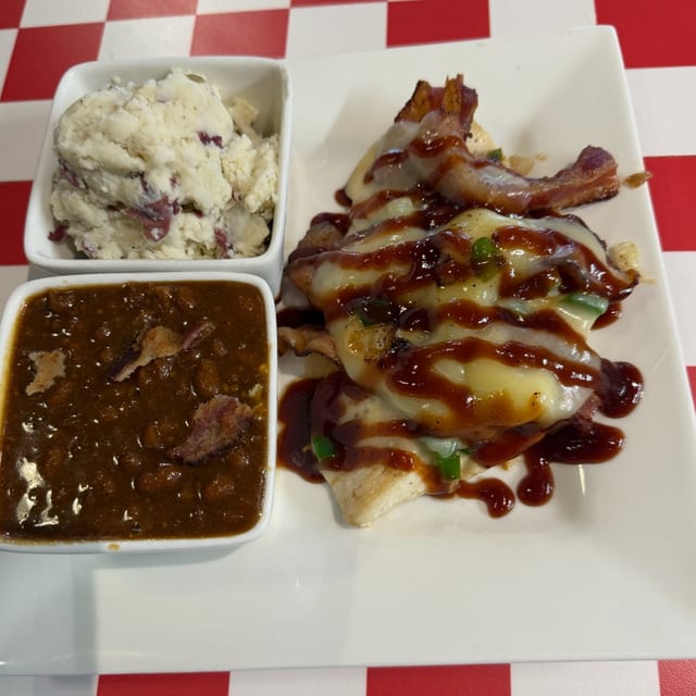 Smothered Chicken.
