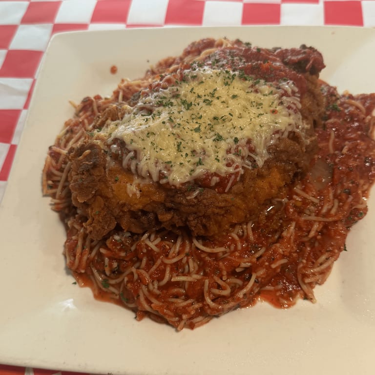 Delicious Chicken Parmesan Awaits