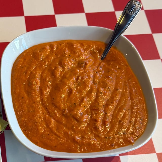 Tomato Basil Soup.