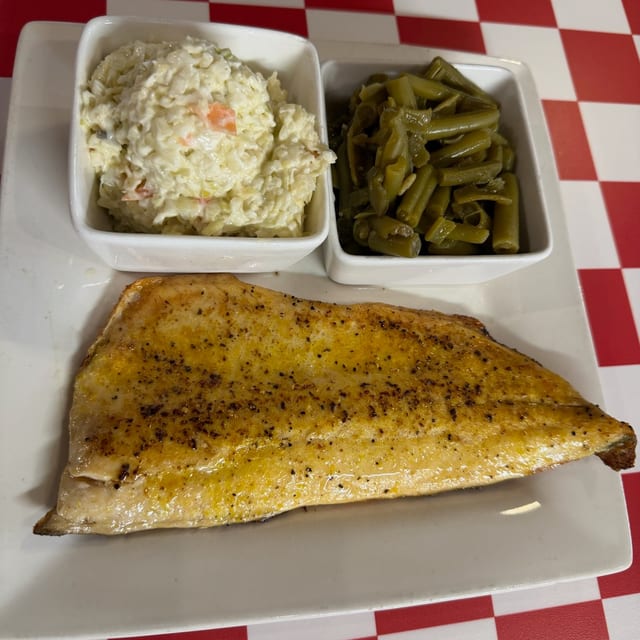 Lemon Pepper Trout.
