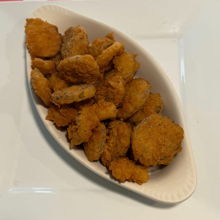 Savor Our Crispy Pickle Chips