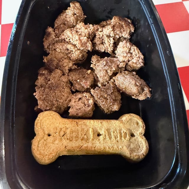 8 Ounce Hamburger Steak.