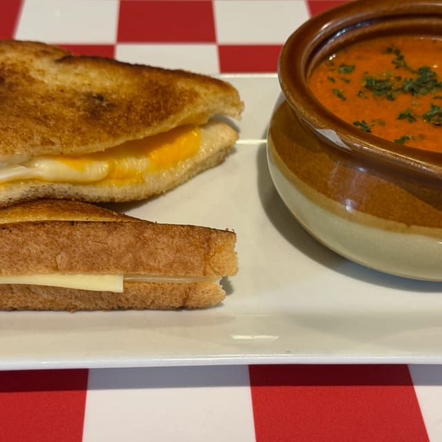 Grilled Triple Cheese.