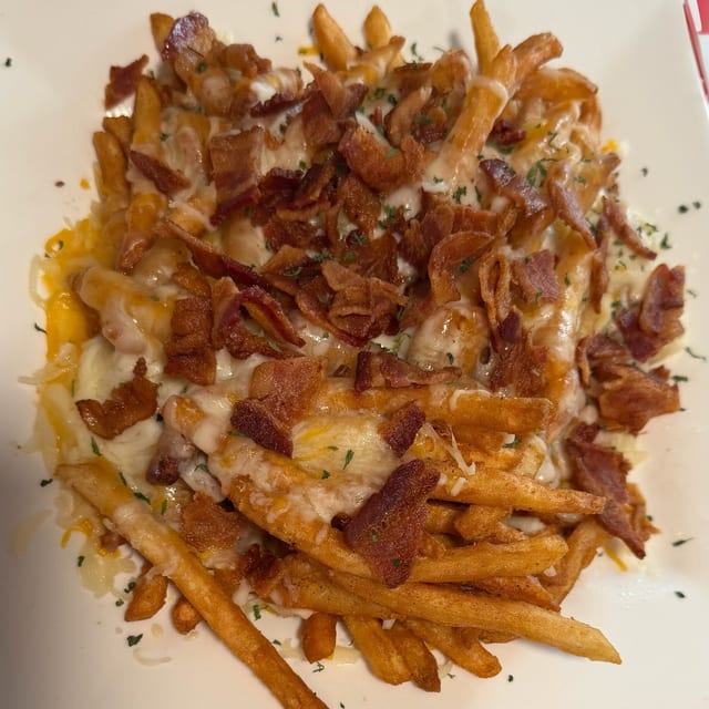 Bacon Cheese Fries.
