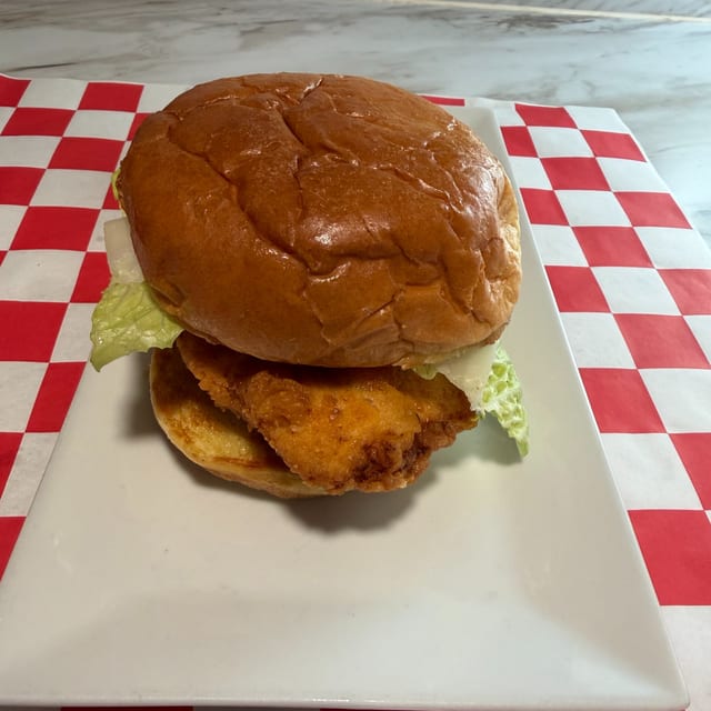 Crispy or Grilled Chicken Sandwich.