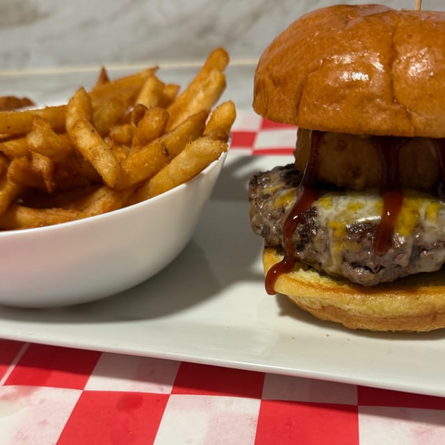 As Seen on America's Best Restaurant Show Rodeo Burger.