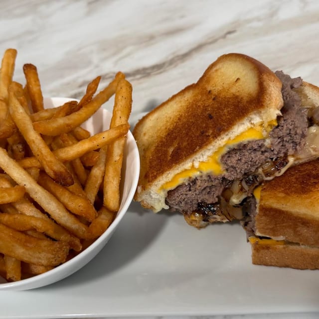 Patty Melt Burger.