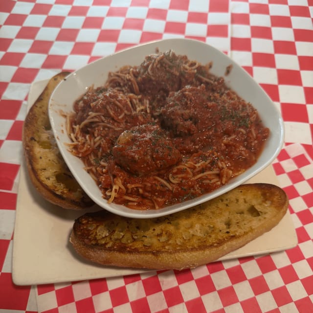 Spaghetti with Meatballs.