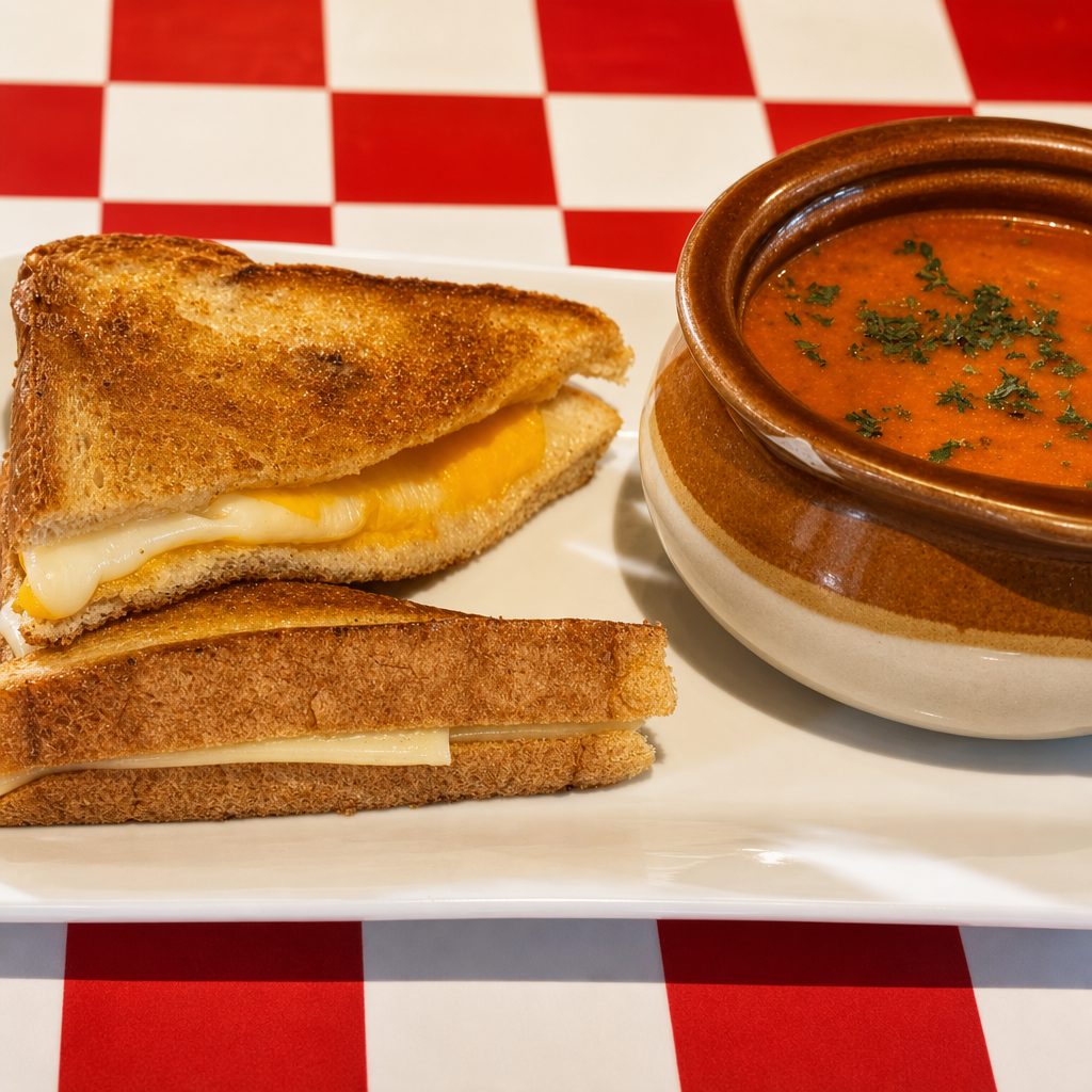 Grilled Triple Cheese.