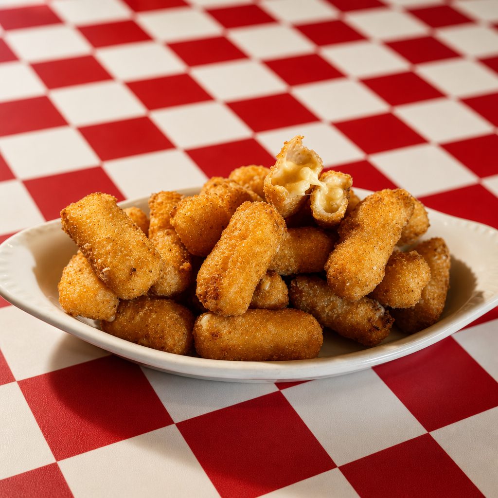 Gouda Macaroni Bites.