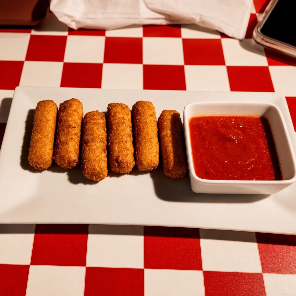 Mozzarella Sticks.