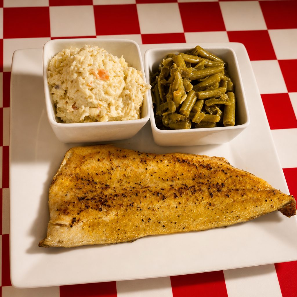 Lemon Pepper Trout.