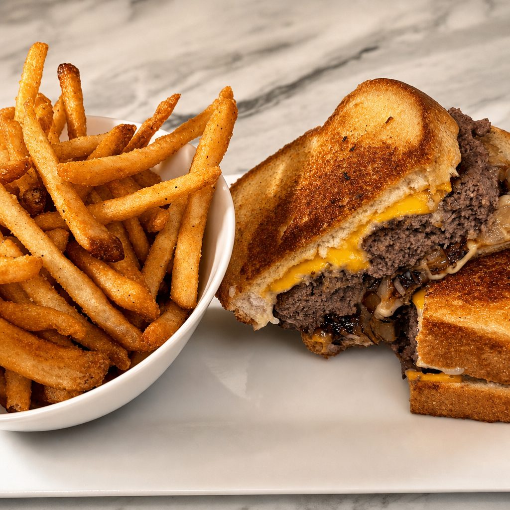 Patty Melt Burger.