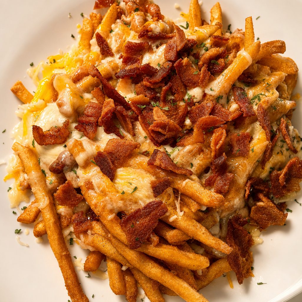 Bacon Cheese Fries.