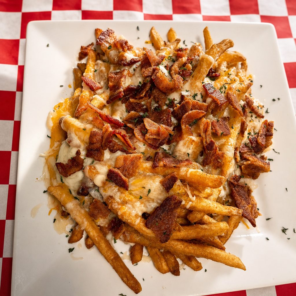 Bacon Cheese Fries.