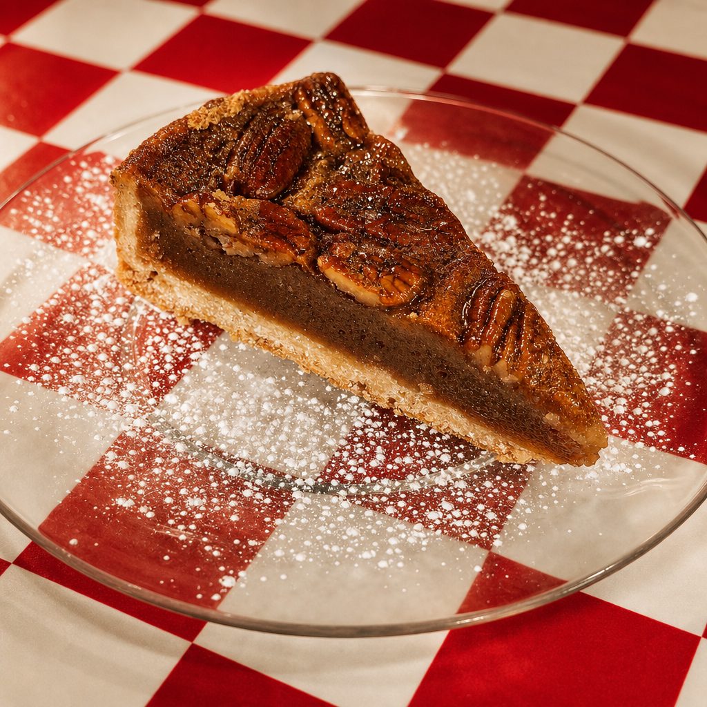 Southern Bourbon Pecan Pie.