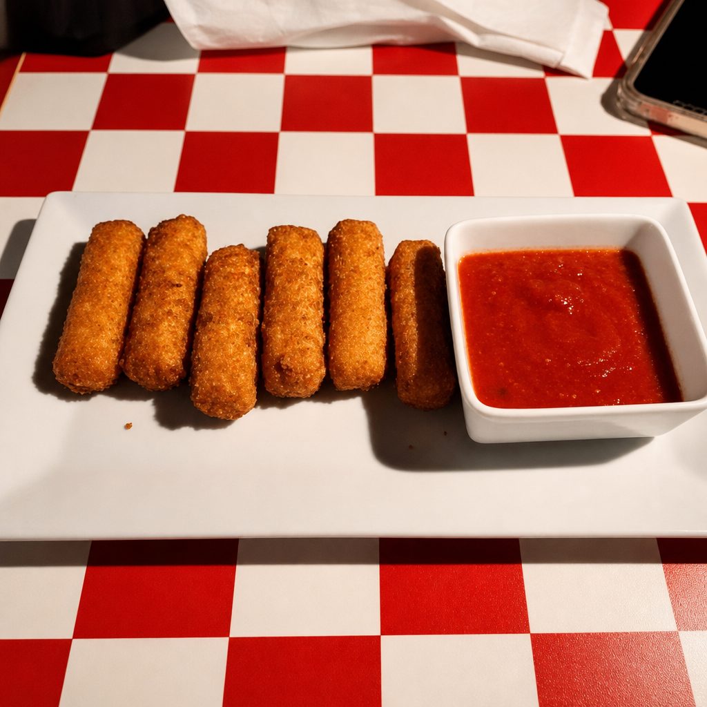 Mozzarella Sticks.
