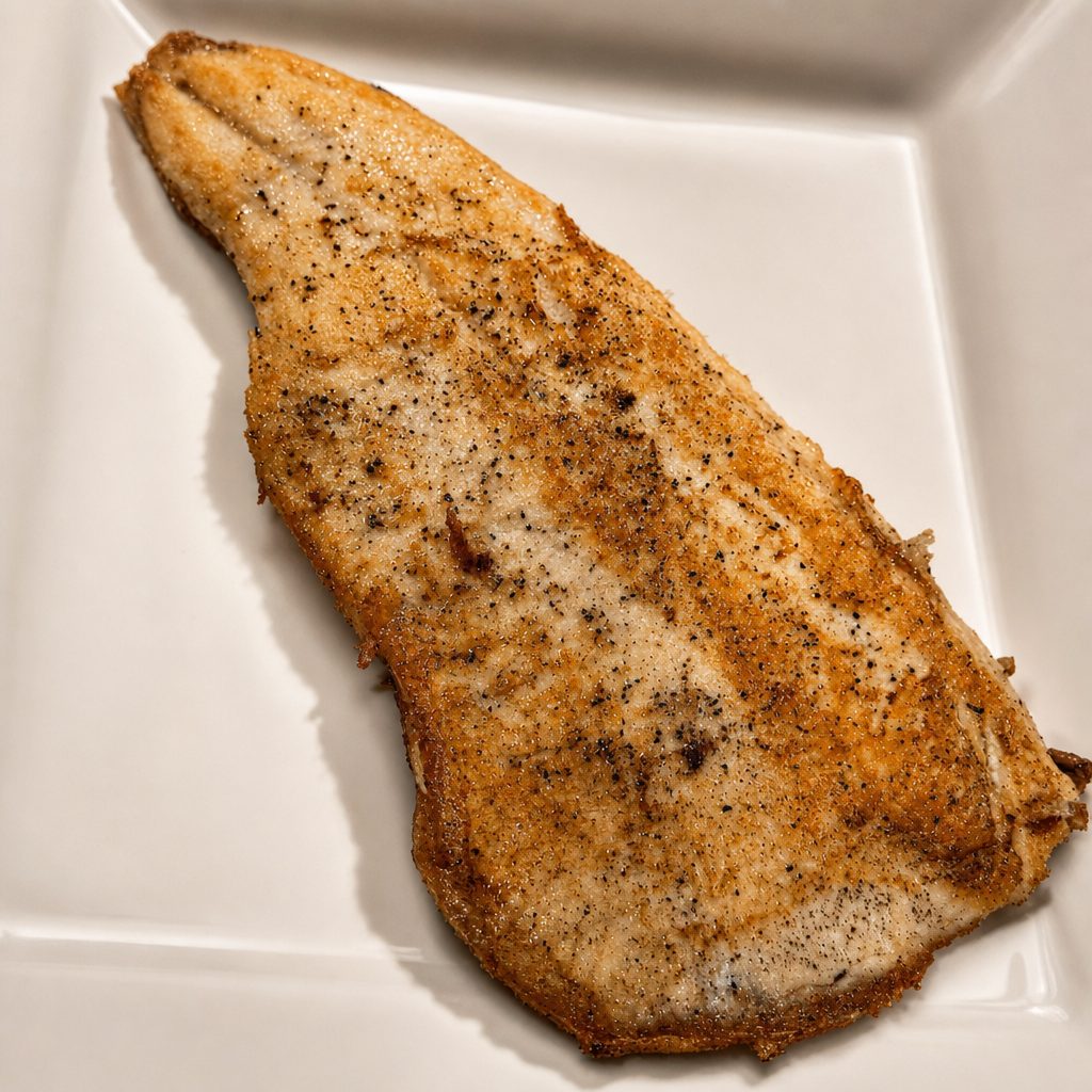 Garlic Butter Trout.