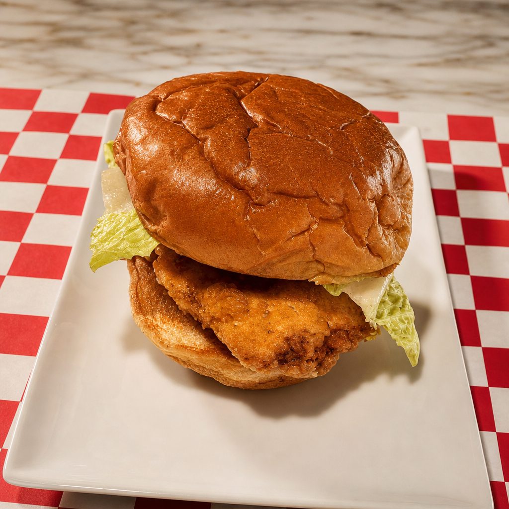 Crispy or Grilled Chicken Sandwich.