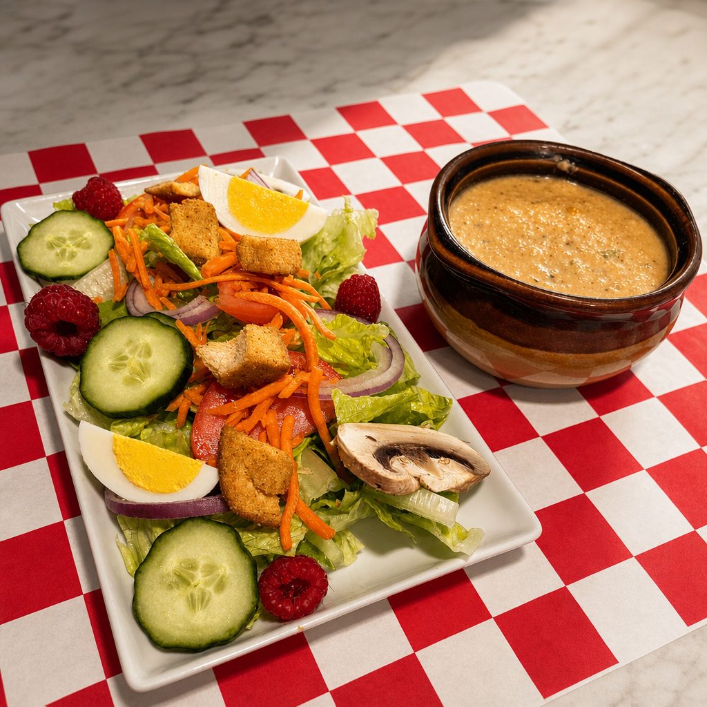 Cup of Soup & Salad Bar.