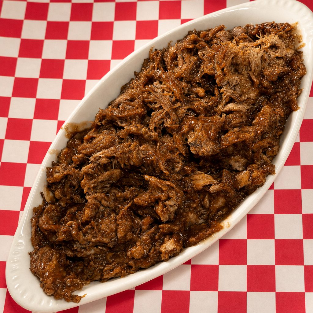 BBQ Pork Dinner.