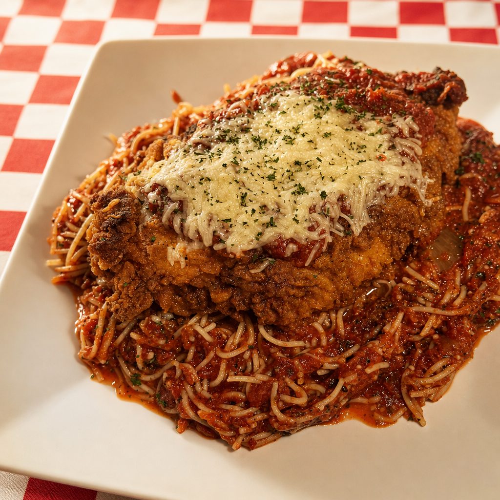 Chicken Parmesan.